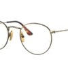 Ray-Ban RX8247V 1222 Demi Gloss Antique Gold