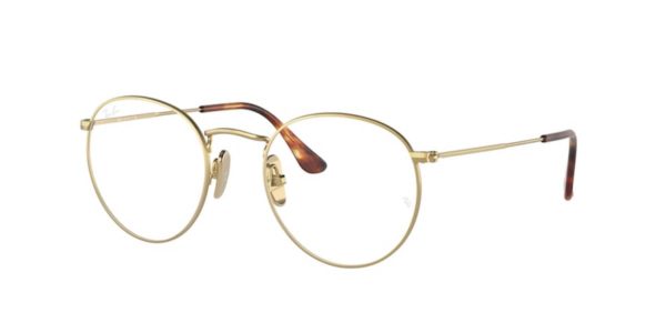 Ray-Ban RX8247V 1226 Demi Gloss Brushed Gold