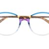 Superdry Adalina 132 Blue / Leopard / Purple - Front
