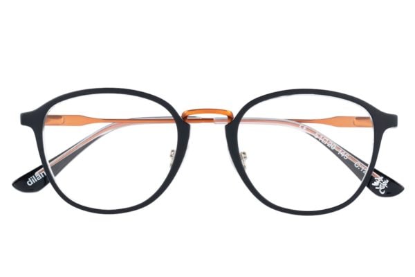 Superdry Dilan 127 Black / Crystal / Orange - Front
