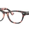 Ray-Ban RX2201V 8118 Pink Havana
