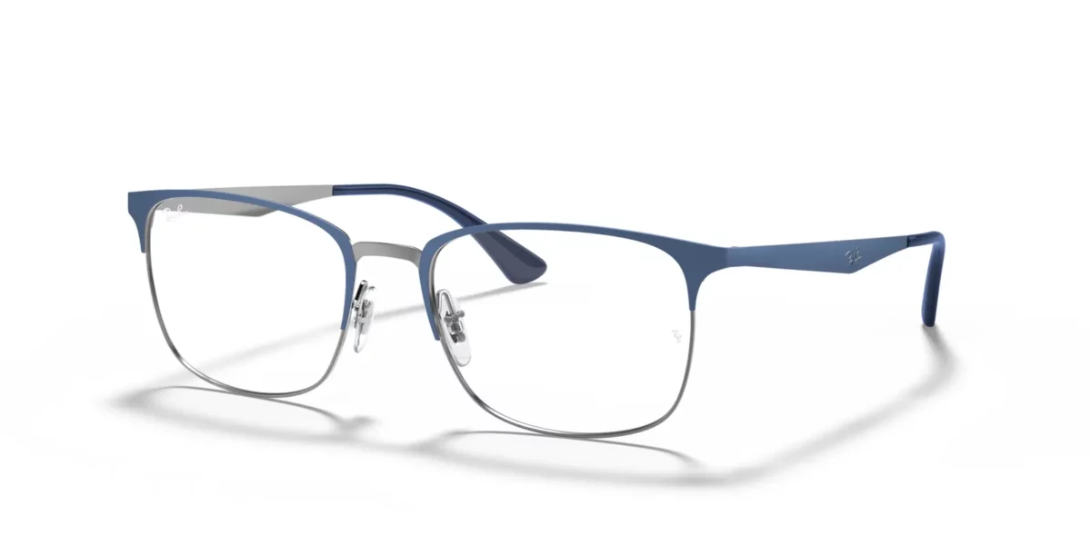 Ray-Ban RX6421 3041 - Blue on Gunmetal