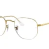 Ray-Ban RX6448 3104 White on Legend Gold
