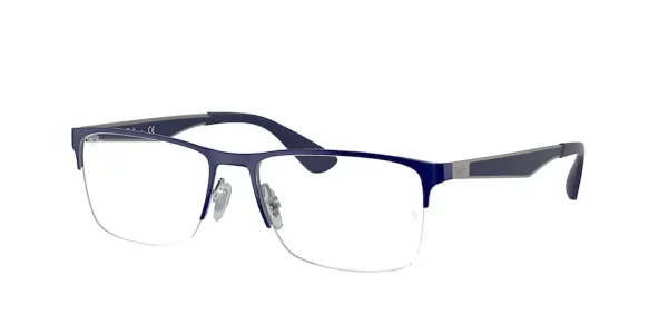 Ray-Ban RX6335 2947 Blue on Gunmetal