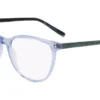 Marchon M-5506 424 Blue Crystal / Horn