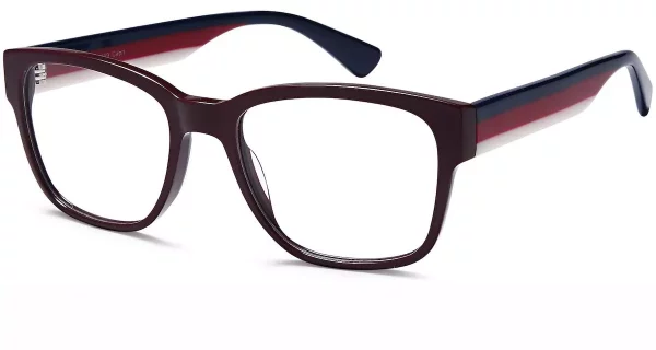 Capri DC219 Burgundy Blue Red White