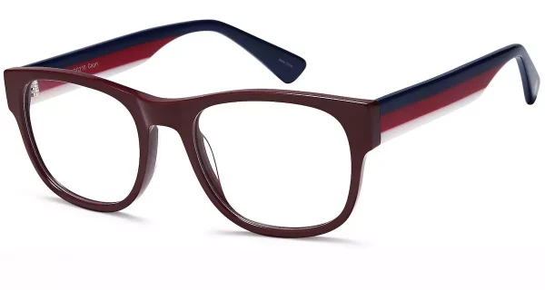 Capri DC210 Burgundy Blue Red White