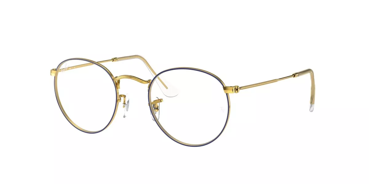 Ray-Ban RX3447V 3105 Blue on Legend Gold
