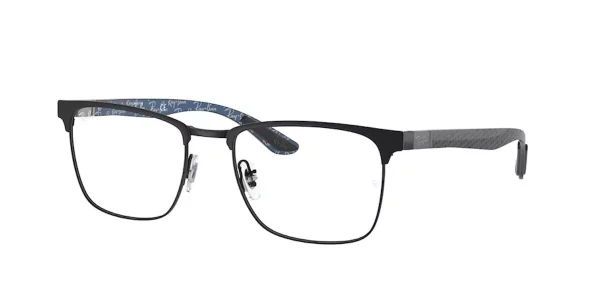 Ray-Ban RX8421 2904 Matte Black on Black