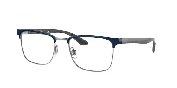 Ray-Ban RX8421 3124 Blue on Gunmetal