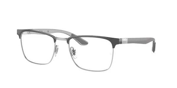 Ray-Ban RX8421 3125 Grey on Silver