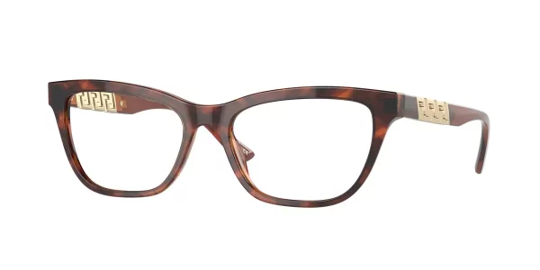 Versace VE3318 5354 Havana Print Monogram