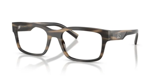 Dolce & Gabbana DG3352 3200 - Striped Tabacco