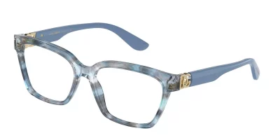 Dolce & Gabbana DG3343 3320 Havana Transparent Blue