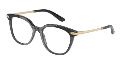 Dolce & Gabbana DG3346 3246 Black / Transparent Black