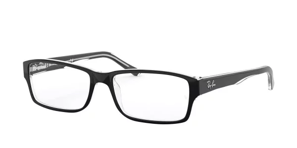 Ray-Ban RX5169 2034 - Black on Transparent