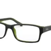 Ray-Ban RX5169 2383 Havana on Green Transparent