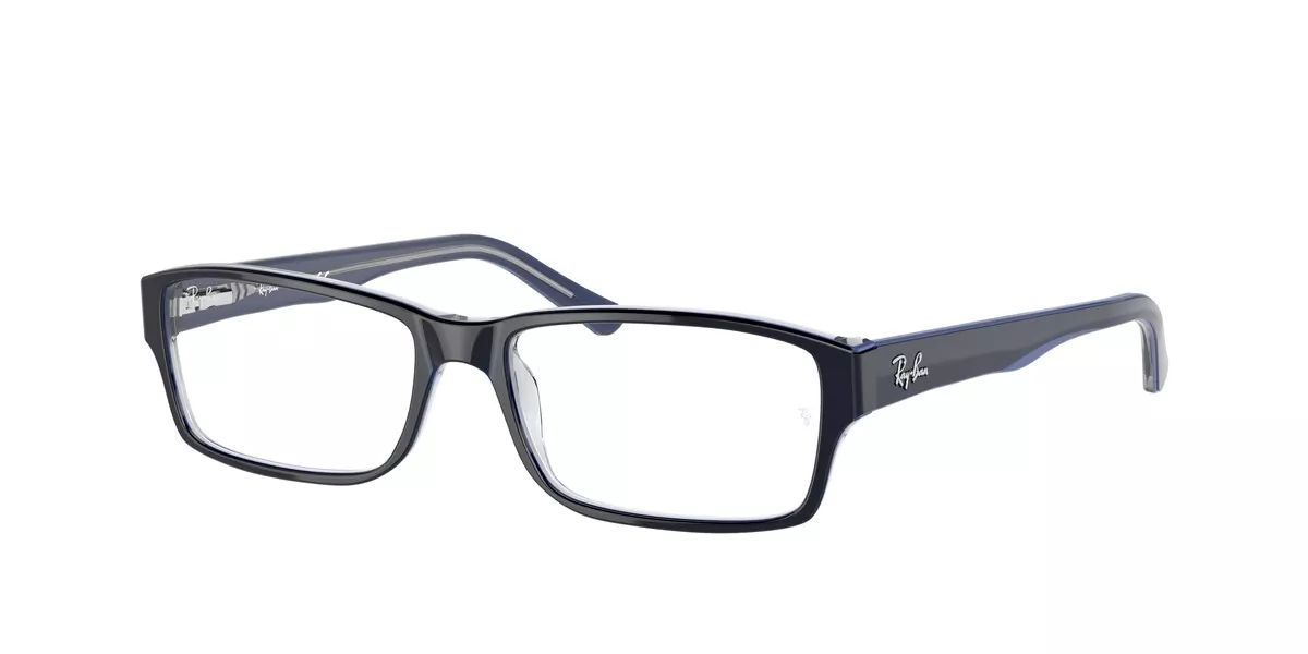 Ray-Ban RX5169 581 Blue on Transparent Grey