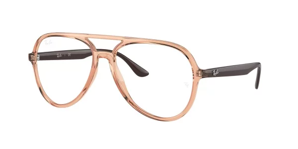 Ray-Ban RX4376V 8172 Transparent Brown