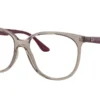 Ray-Ban RX4378V 8083 Transparent Grey