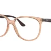 Ray-Ban RX4378V 8172 Transparent Brown
