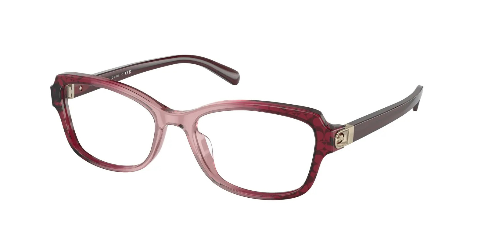 Coach Hc6193U 4 Coach HC6193U 5709 Red Gradient Signature C