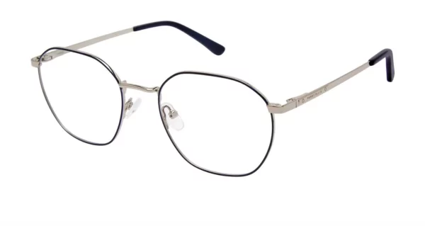 Perry Ellis PE467 2 Navy Silver
