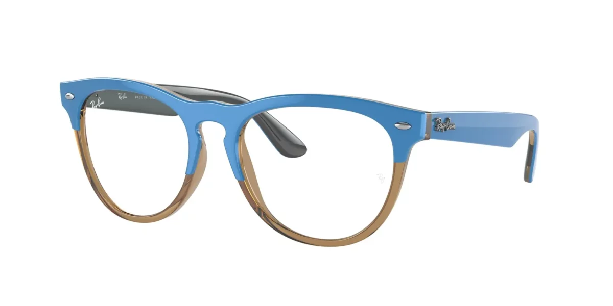 Ray-Ban RX4471V 8196 Azure on Transparent Light Brown