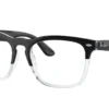 Ray-Ban RX4487V 8193 - Black on Transparent