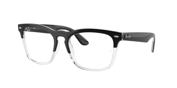 Ray-Ban RX4487V 8193 - Black on Transparent