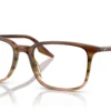 Ray-Ban RX5421 8255 - Striped Brown & Green