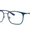 Ray-Ban RB6486 3124 Blue on Gunmetal