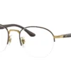 Ray-Ban RX6487 2905 - Brown on Arista (Gold)
