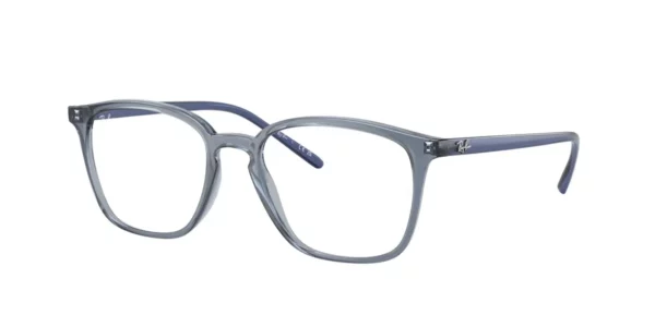 Ray-Ban RX7185 8235 Transparent Dark Blue