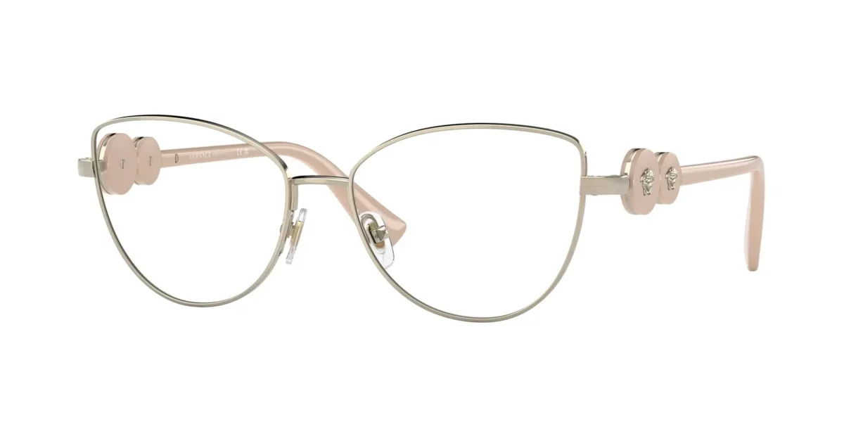 Versace VE1284 1490 Light Gold / Pink