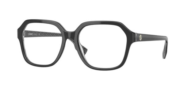 Burberry BE2358 3977 Black / Print TB / Crystal