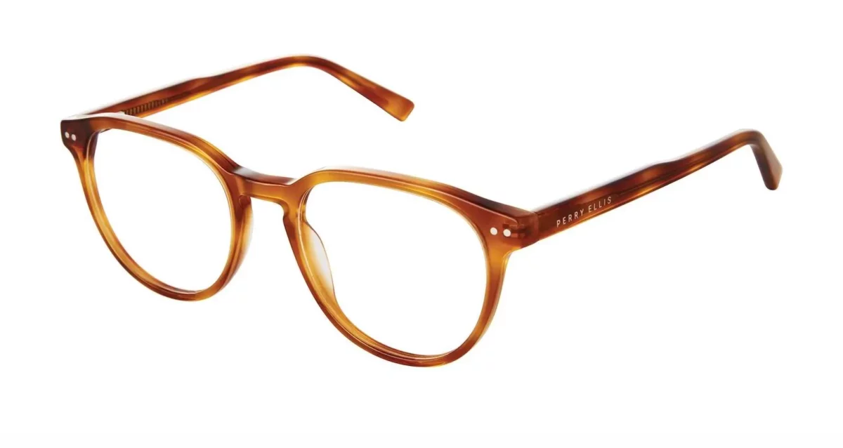 Perry Ellis PE470 Blonde Tortoise