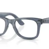 Ray-Ban RX4340V 8223 Transparent Dark Blue