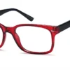 Capri US115 Burgundy Black