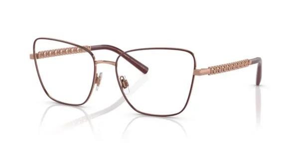 Dolce & Gabbana DG1346 1333 Pink Gold / Matte Bordeaux
