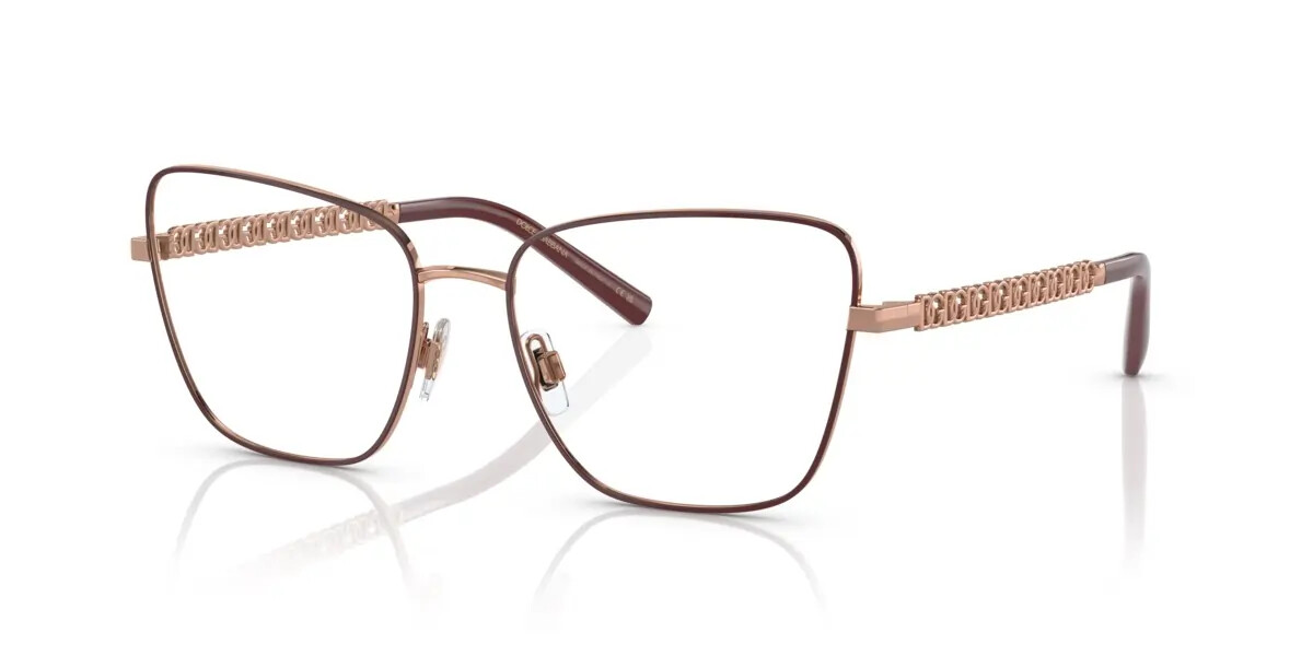 Dolce &Amp; Gabbana Dg1346 3 Dolce & Gabbana DG1346 1333 Pink Gold / Matte Bordeaux