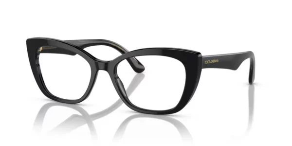 Dolce & Gabbana DG3360 3246 Black / Transparent Grey