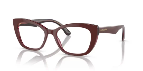 Dolce & Gabbana DG3360 3247 Bordeaux / Transparent Bordeaux
