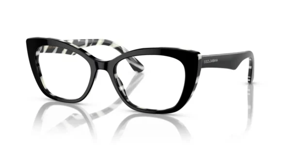 Dolce & Gabbana DG3360 3372 - Top Black on Zebra