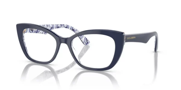 Dolce & Gabbana DG3360 3414 Blue on Blue Maiolica