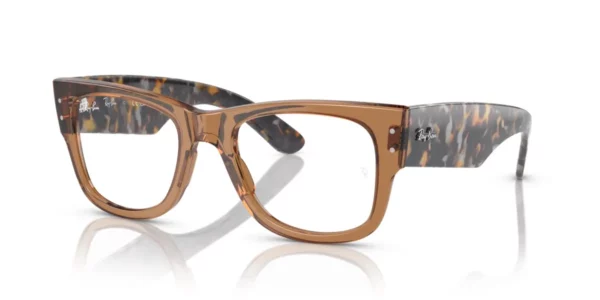 Ray-Ban RX0840V 8295 Transparent Brown