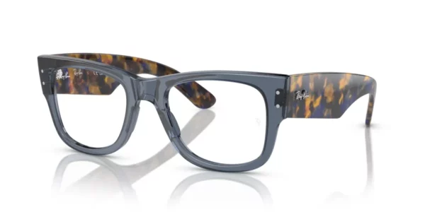 Ray-Ban RX0840V 8296 Transparent Dark Blue