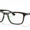Ray-Ban RX5279 5974 Havana on Transparent Green