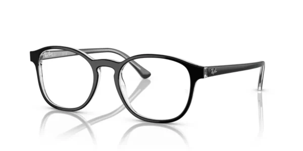 Ray-Ban RX5417 2034 Black on Transparent