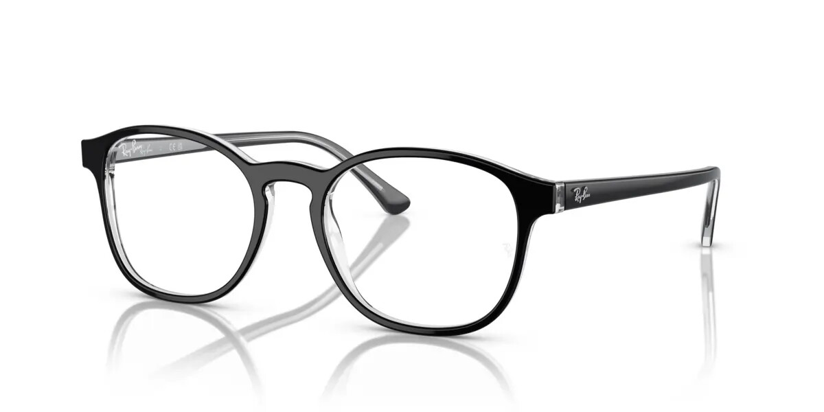 Ray-Ban Rx5417 3 Ray-Ban RX5417 2034 Black on Transparent